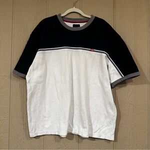 Classic Black and White Short Sleeve Tee